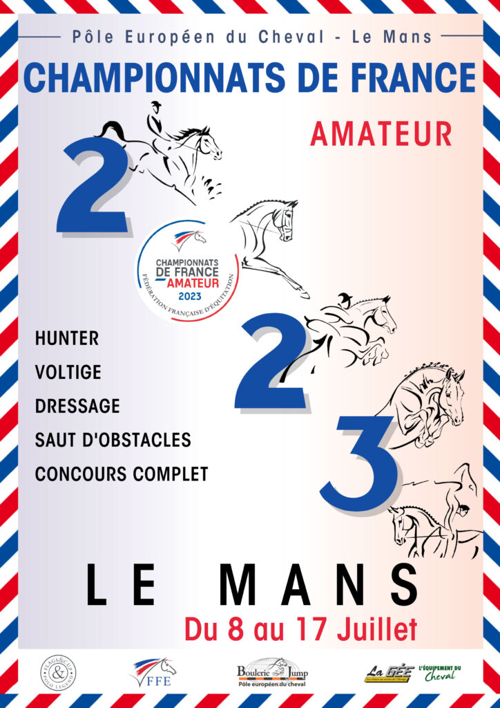 Affiche 2023 Championnats de France Amateur